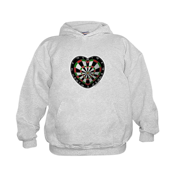 CafePress - Dart Love - Kids Hooded Sweatshirt, Classic Hoodie