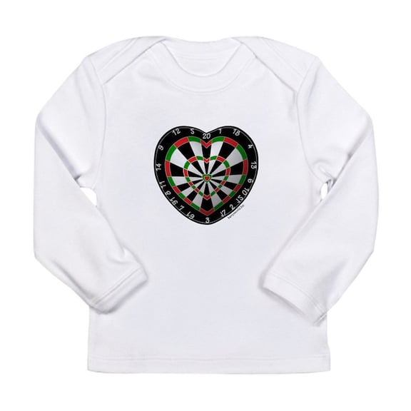 CafePress - Dart Love Long Sleeve Infant T Shirt - Long Sleeve Infant T-Shirt