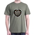 thumbnail image 1 of CafePress - Dart Love White T Shirt - Men's Classic Cotton T-Shirts, 1 of 3