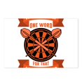 thumbnail image 1 of CafePress - Dart Player Funny Magic D - Postcards (Package of 8), 1 of 3