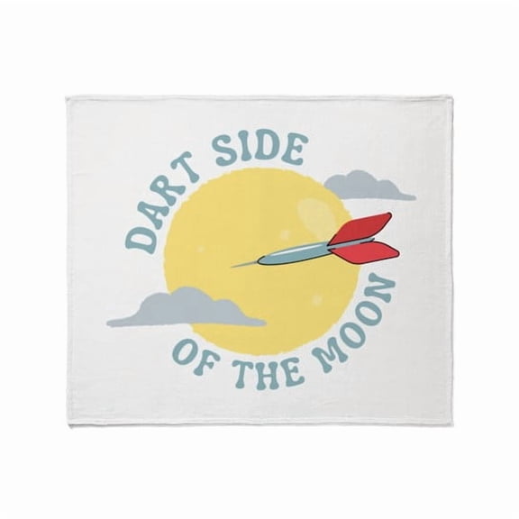 CafePress - Dart Side Of The Moon - Soft Fleece Throw Blanket, 50"x60" for All Ages