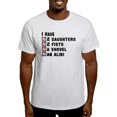 thumbnail image 1 of CafePress - Daughter Fists Shovel Alibi Light T Shirt - Men's Classic Graphic T-Shirt, 1 of 4