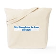 thumbnail image 1 of CafePress - Daughter In Law Rocks Tote Bag - Unisex Canvas Tote Bag, Beige, 1-Piece, 1 of 7