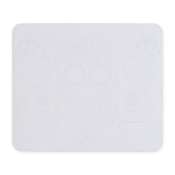 CafePress - Day Of The Dead Sugar Skull Mousepad - Non-slip Rubber Mousepad, Gaming Mouse Pad