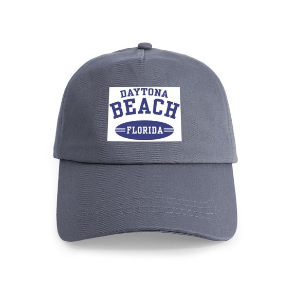CafePress - Daytona Beach Florida Cap - Adjustable 100% Brushed Unisex Casual Cotton Baseball Cap, Beige, 1