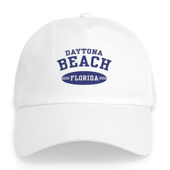 CafePress - Daytona Beach Florida Cap - Adjustable 100% Brushed Unisex Casual Cotton Baseball Cap, Beige, 1