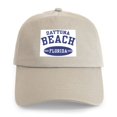 thumbnail image 1 of CafePress - Daytona Beach Florida Cap - Adjustable 100% Brushed Unisex Casual Cotton Baseball Cap, Beige, 1, 1 of 2