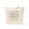 thumbnail image 1 of CafePress - Dear Mom Tote Bag - Unisex Canvas Tote Bag, Beige, 1-Piece, 1 of 7