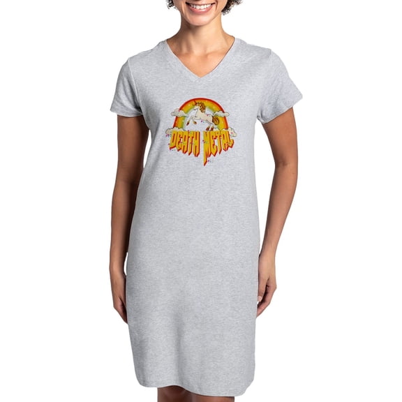 CafePress - Death Metal Unicorn - Women's Nightshirt