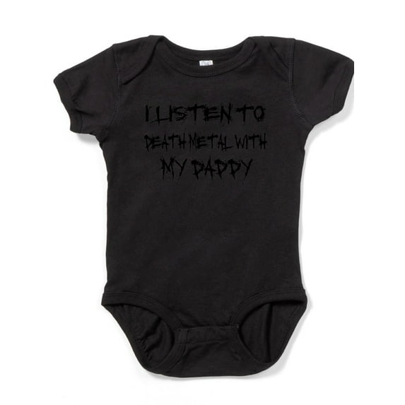 CafePress - Deathmetal - Cute Infant Bodysuit Baby Romper