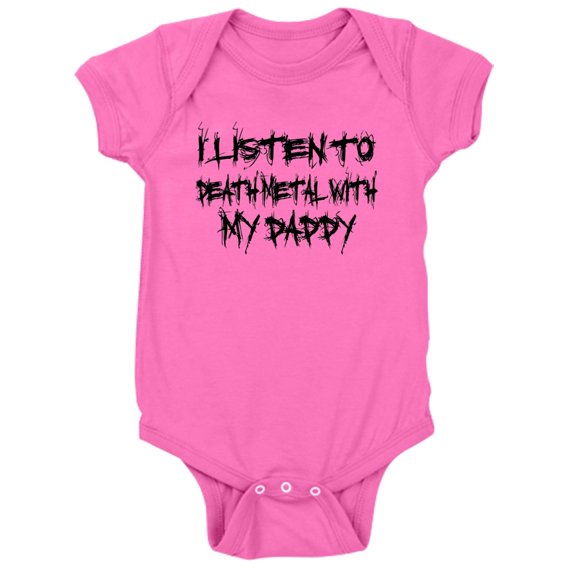 CafePress - Deathmetal - Cute Infant Bodysuit Baby Romper