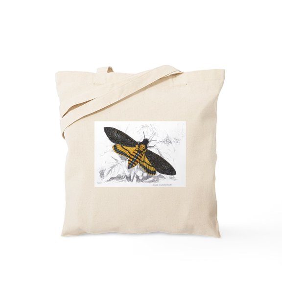 CafePress - Deaths Head Hawkmoth Moth Tote Bag - Unisex Canvas Tote Bag, Beige, 1-Piece