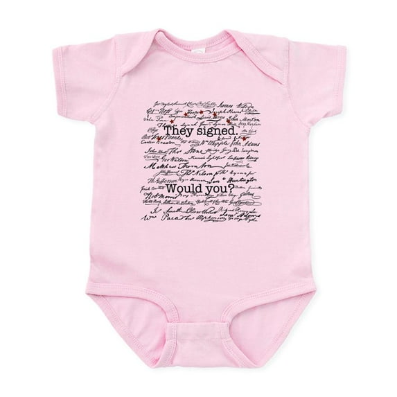 CafePress - Declaration Of Independence Infant Bodysuit - Baby Light Bodysuit, Size Newborn - 24 Months