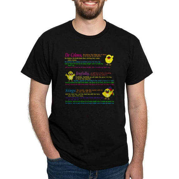 CafePress - Decolores Song Dark T Shirt - Men's Classic Graphic Cotton T-Shirt