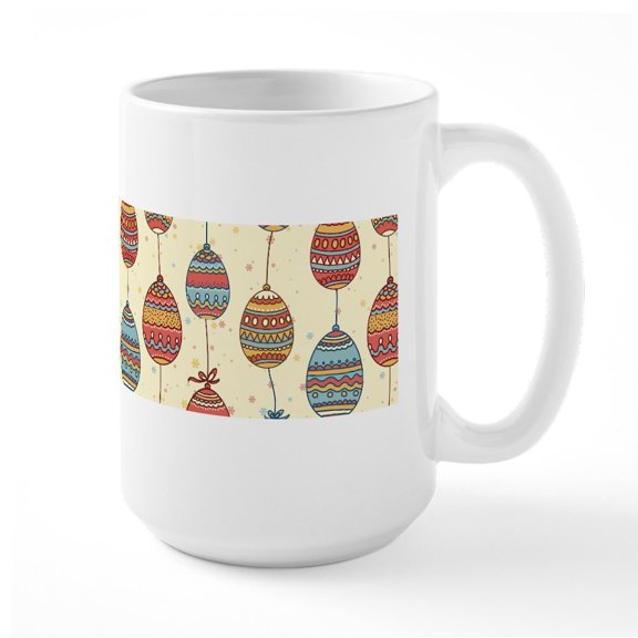 CafePress - Decorating For Easter - 15 oz Ceramic Large White Novelty Mug