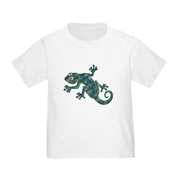 CafePress - Decorative Chameleon Toddler T Shirt - Cute Toddler T-Shirt, 100% Cotton