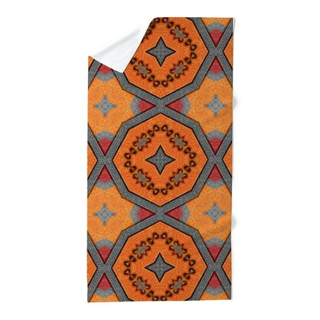 CafePress - Decorative Pattern - Large Beach Towel, Soft 30"x60" Towel with Unique Design