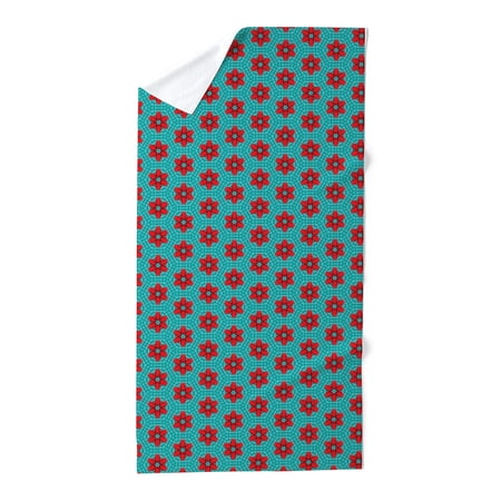 CafePress - Decorative Pattern - Large Beach Towel, Soft 30"x60" Towel with Unique Design