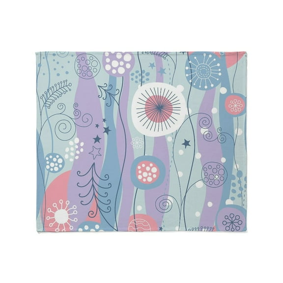 CafePress - Decorative Pattern Throw Blanket - Soft Fleece Throw Blanket, 50"x60" for All Ages