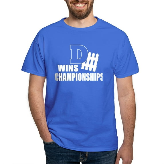 CafePress - Defence Wins Championships Dark T Shirt - Men's Classic Graphic Cotton T-Shirt