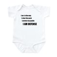 thumbnail image 1 of CafePress - Defense Infant Bodysuit - Baby Light Bodysuit, Size Newborn - 24 Months, 1 of 4