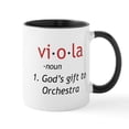 thumbnail image 1 of CafePress - Definition Of A Viola Mug - 11 oz Ceramic Mug - Novelty Coffee Tea Cup, 1 of 4