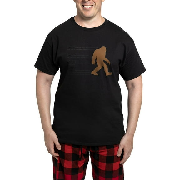 CafePress - Definition Of Bigfoot Pajamas - Men's Dark Loose Fit Cotton Pajama Set