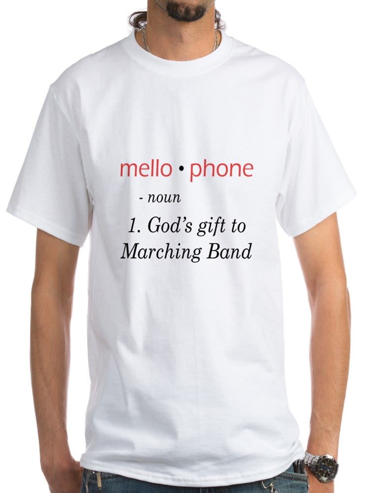 CafePress Definition Of Mellophone White TShirt Men's Classic T