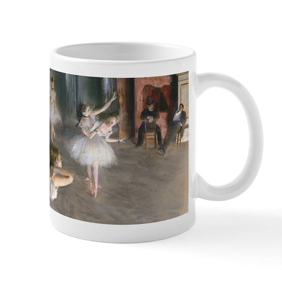 CafePress - Degas Rehearsal Onstage Mug - 11 oz Ceramic Mug - Novelty Coffee Tea Cup