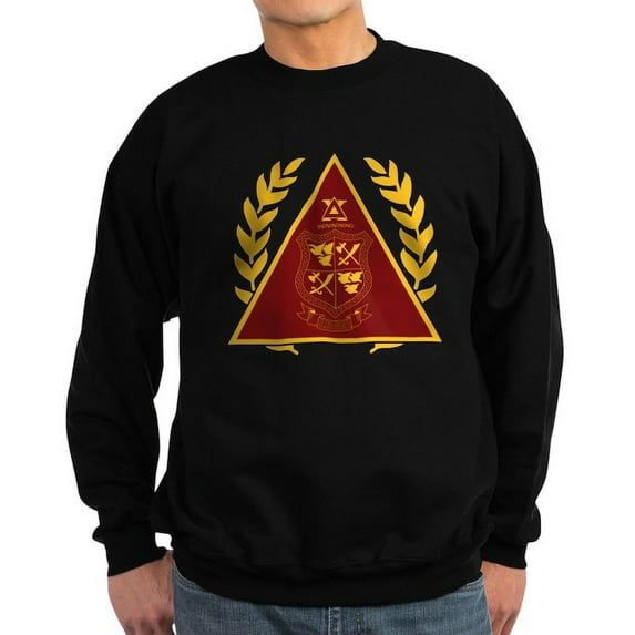 CafePress - Delta Chi Alumni Pin Sweatshirt - Classic Crew Neck Sweatshirt