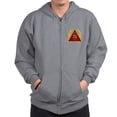 thumbnail image 1 of CafePress - Delta Chi Alumni Pin Sweatshirt - Zip Hoodie, Classic Hooded Sweatshirt with Metal Zipper, 1 of 4