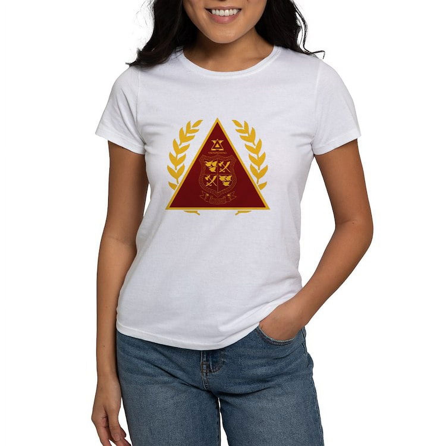 CafePress Delta Chi Alumni Pin T Shirt Women's Classic TShirt
