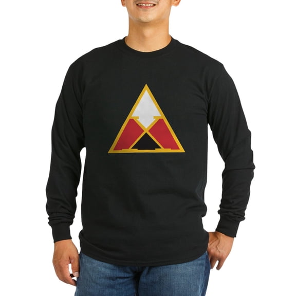 CafePress - Delta Chi Associate Member Pin Long Sleeve T Shirt - Long Sleeve Dark T-Shirt