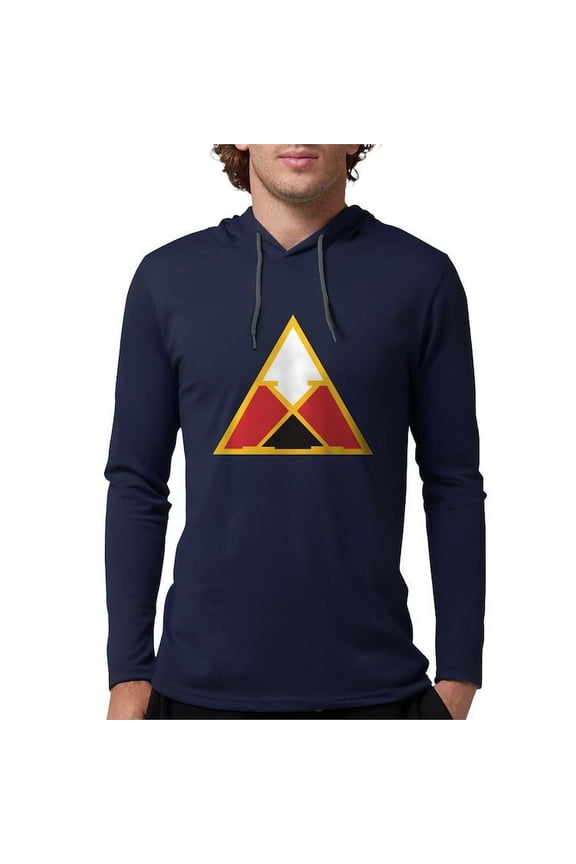 - Delta Chi Associate Member Pin Long Sleeve T Shirt - Mens Hooded Shirt