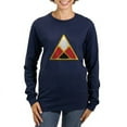 thumbnail image 1 of CafePress - Delta Chi Associate Member Pin Long Sleeve T Shirt - Women's Long Sleeve Graphic Tee Casual Fit, 1 of 4