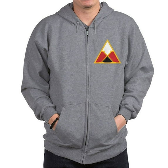 CafePress - Delta Chi Associate Member Pin Sweatshirt - Zip Hoodie, Classic Hooded Sweatshirt with Metal Zipper