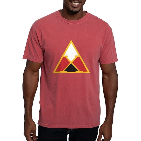 CafePress - Delta Chi Associate Member Pin T Shirt - Mens Comfort Colors Shirt