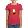 thumbnail image 1 of CafePress - Delta Chi Associate Member Pin T Shirt - Women's Traditional Fit Dark T-Shirt, 1 of 4