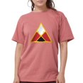thumbnail image 1 of CafePress - Delta Chi Associate Member Pin T Shirt - Womens Comfort Colors® Shirt, 1 of 4