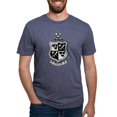 thumbnail image 1 of CafePress - Delta Chi Black And White Coat Of Arms T Shirt - Mens Tri-blend T-Shirt, 1 of 4
