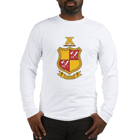 CafePress - Delta Chi Coat Of Arms Long Sleeve T Shirt - Unisex Cotton Long Sleeve T-Shirt