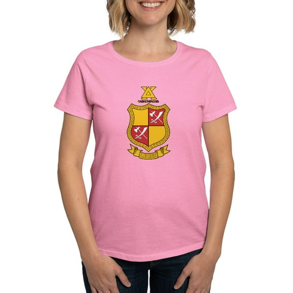 CafePress - Delta Chi Coat Of Arms T Shirt - Women's Traditional Fit Dark T-Shirt