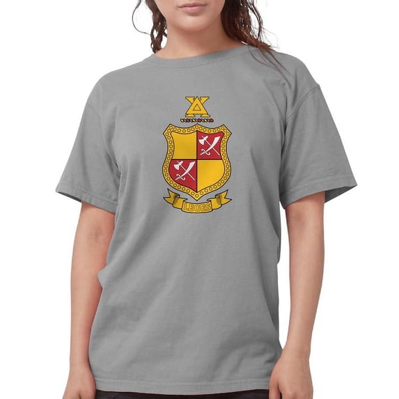 CafePress - Delta Chi Coat Of Arms T Shirt - Womens Comfort Colors® Shirt