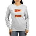 thumbnail image 1 of CafePress - Delta Chi Flag Long Sleeve T Shirt - Women's Long Sleeve Graphic Casual T-Shirt, 1 of 4