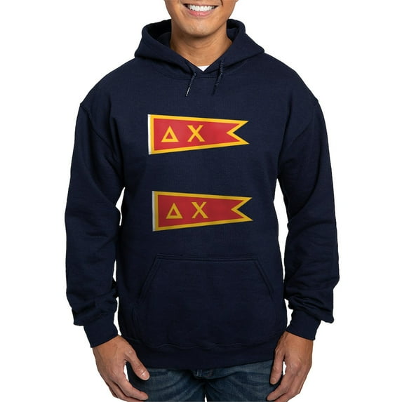 CafePress - Delta Chi Flag Sweatshirt - Pullover Hoodie, Classic, Comfortable Hooded Sweatshirt