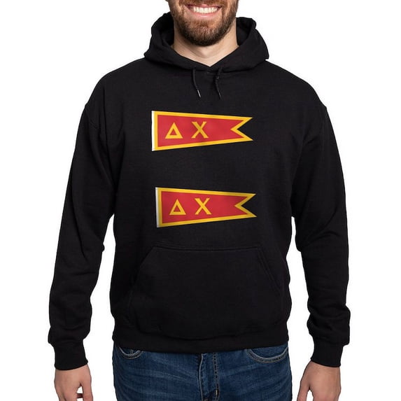 CafePress - Delta Chi Flag Sweatshirt - Pullover Hoodie, Classic, Comfortable Hooded Sweatshirt