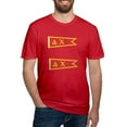 thumbnail image 1 of CafePress - Delta Chi Flag T Shirt - Men's Fitted T-Shirt, 1 of 4