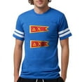 thumbnail image 1 of CafePress - Delta Chi Flag T Shirt - Mens Football Shirt, 1 of 4