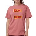 thumbnail image 1 of CafePress - Delta Chi Flag T Shirt - Womens Comfort Colors® Shirt, 1 of 4