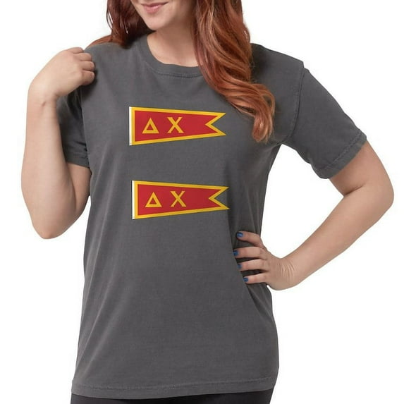 CafePress - Delta Chi Flag T Shirt - Womens Comfort Colors® Shirt